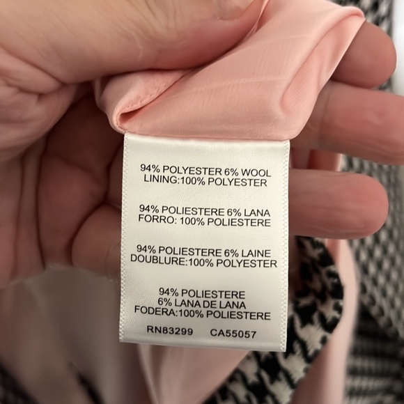 Isaac Mizeahi Long Checked Belted Coat - Picture 5 of 6